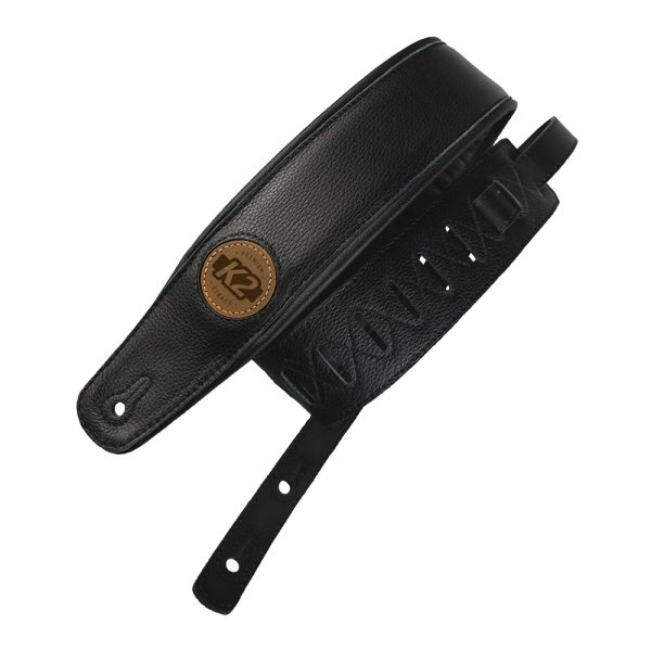 K2 Strap Garment Leather Top 3" Black - K2CLA10