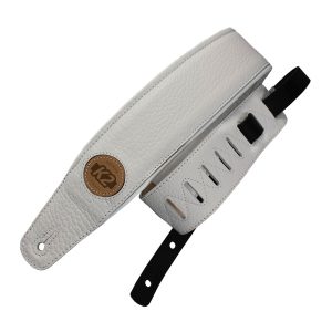 K2 Strap Garment Leather Top 3" White - K2VTSL60