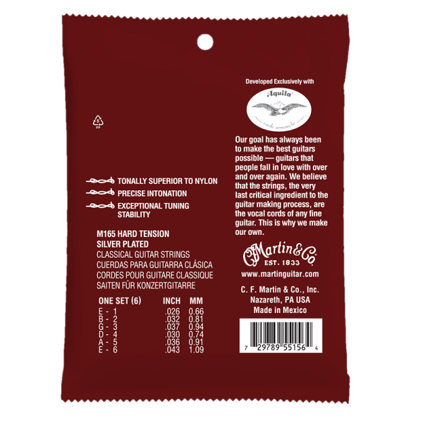 Martin Classical Magnifico Premium ( Hi Tension ) M165 - Image 2