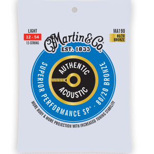 Martin 80/20 Bronze 12 String Light ( 12-54 ) MA190