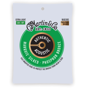 Martin Marquis Silked Phosphor Bronze Extra Light ( 10-47 ) MA530S