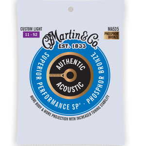 Martin Phosphor Bronze Custom Light ( 11-52 ) MA535