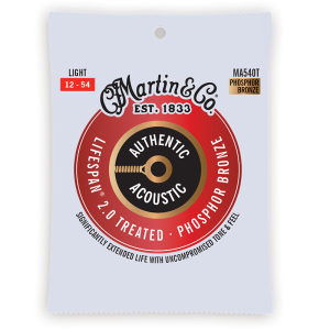 Martin Lifespan 2.0 Phosphor Bronze Light ( 12-54 ) MA540T