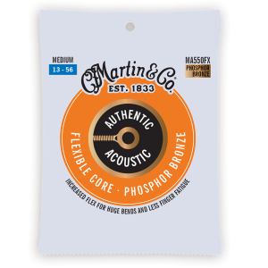 Martin Flexible Core Phosphor Bronze Medium ( 13-56 ) MA550FX