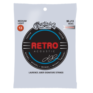 Martin Retro Monel LJ's Choice Medium/Light ( 13-56 ) MLJ13