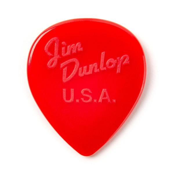 Dunlop Peter Frampton Vintage Jazz Teardrop 2.08mm Red - Image 2