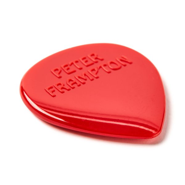Dunlop Peter Frampton Vintage Jazz Teardrop 2.08mm Red - Image 3