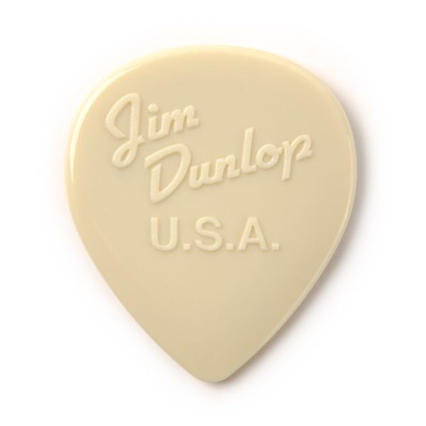 Dunlop Peter Frampton Vintage Jazz Teardrop 2.08mm White - Image 2