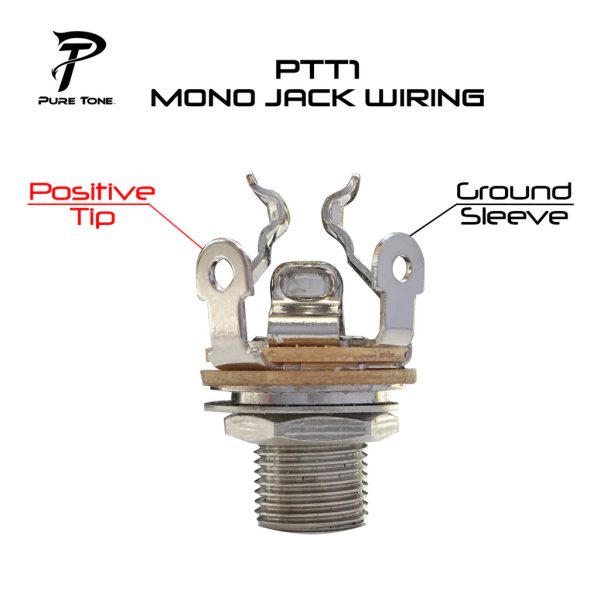 Pure Tone - PT-PTT1G Mono Jack Socket Gold - Image 4