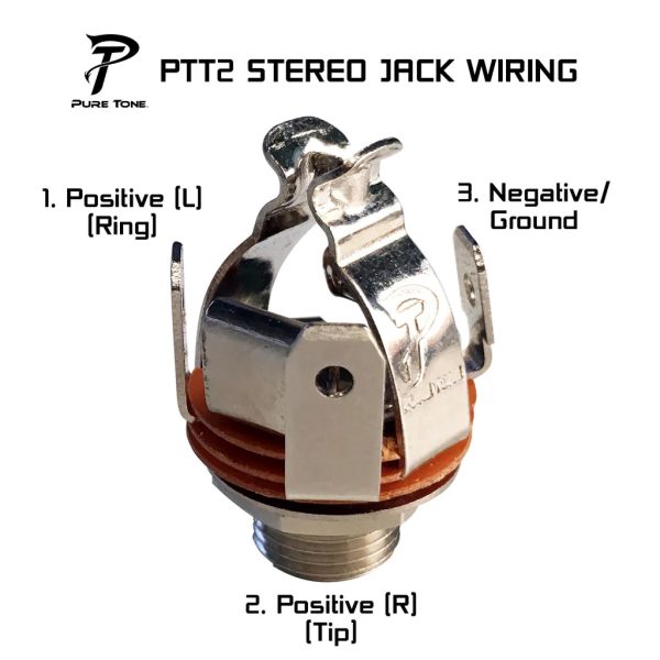 Pure Tone - PT-PTT2 Stereo Jack Socket Nickel - Image 4