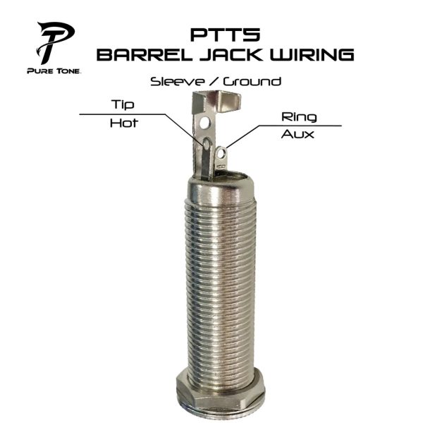 Pure Tone - PT-PTT5 Stereo Barrel Jack Nickel - Image 5