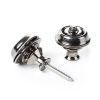 Dunlop Straplock Set - Dual Design - Black Nickel - 1036BN
