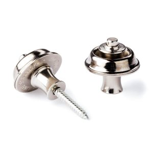 Dunlop Straplock Set - Original - Nickel - 1101N