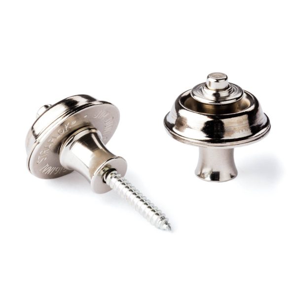 Dunlop Straplock Set - Original - Nickel - 1101N
