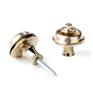 Dunlop Straplock Set - Original - Brass - 1102BR