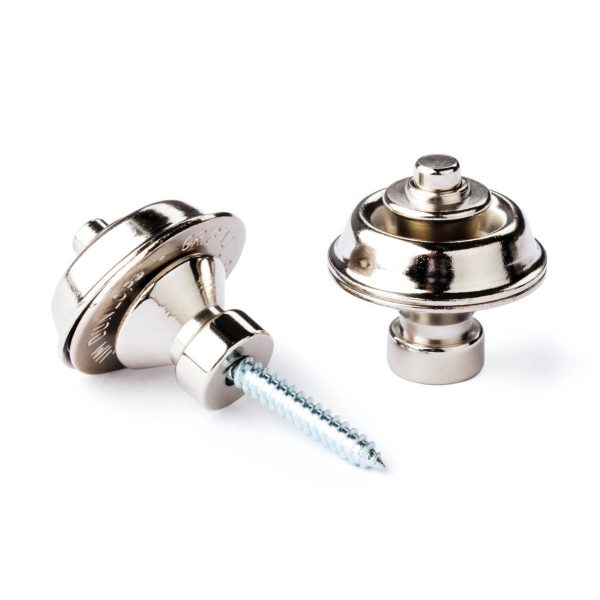 Dunlop Straplock Set - Traditional - Nickel - 1501N