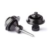 Dunlop Straplock Set - Traditional - Black - 1503BK