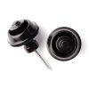 Dunlop Straplock Set - Traditional - Black - 1503BK - Image 2