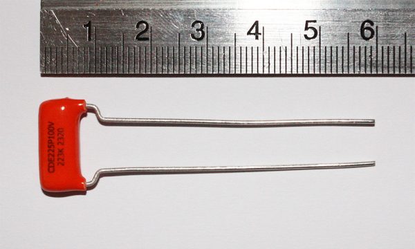 Sprague Orange Drop Capacitor - 0.022uf - 225P - Image 2
