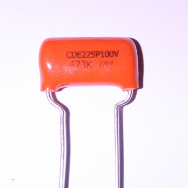 2 NOS Sprague Orange Drop .33 UF 200V Capacitors - 715P Series, 5% Tolerance (Qty 2)