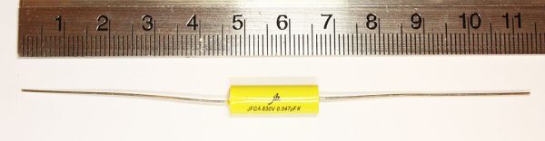 Axial Polyester Capacitor - 0.047uf - Image 2