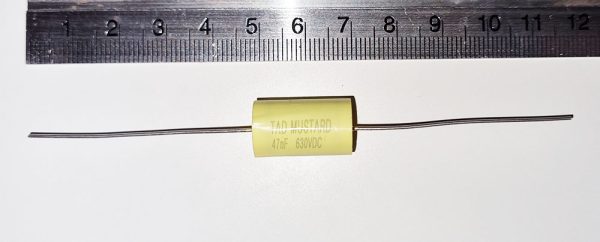 TAD Mustard Capacitor - 0.047uf - Image 2