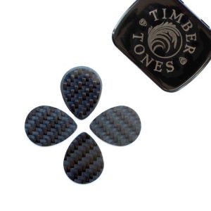 Carbon Tones Teardrop 4 Pack Tin