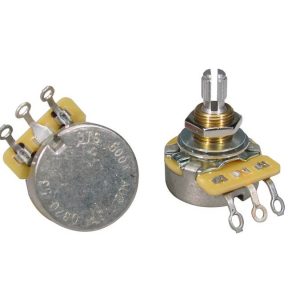 CTS USA A53 - 500k - Standard Length .375 Inch - 3/8 Inch Diameter - Split Shaft - Audio