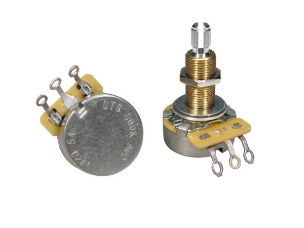 CTS USA A54 - 500k - Long Length .750 Inch - 3/8 Inch Diameter - Split Shaft - Audio