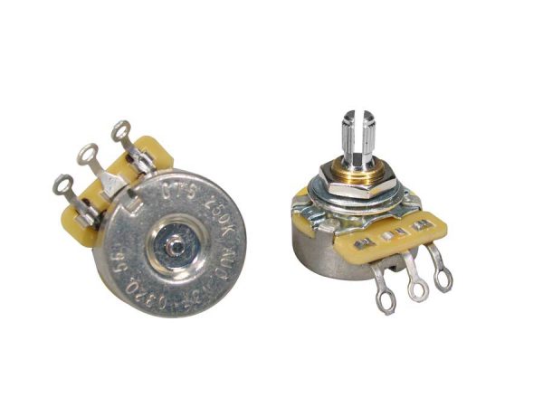 CTS USA A56 - 250k - Short Length .250 Inch - 3/8 Inch Diameter - Split Shaft - Audio
