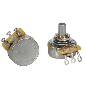 CTS USA A57 - 250k - Short Length .250 Inch - 3/8 Inch Diameter - Solid Shaft - Audio