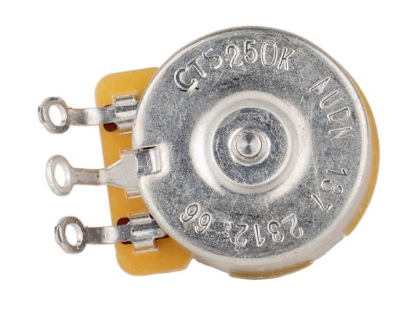 CTS USA A66 - 250k - No Load Vintage Taper - Short Length .250 Inch - 3/8 Inch Diameter - Split Shaft - Audio - Image 2