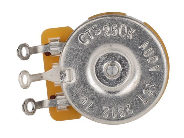 CTS USA A76 - 250k - Short Length .250 Inch - 3/8 Inch Diameter - Split Shaft - Audio - Image 2