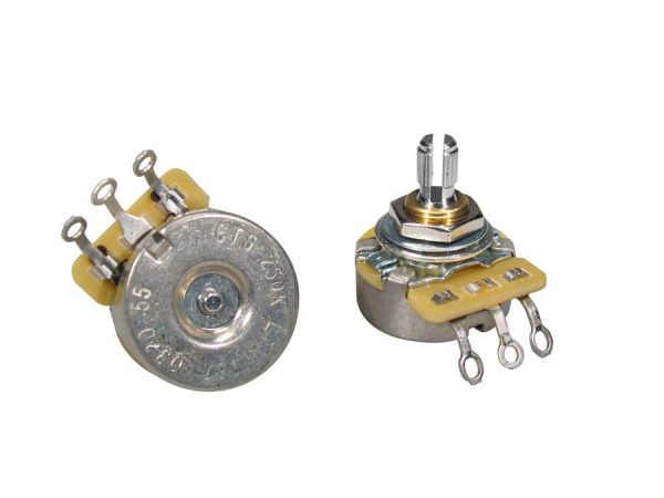 CTS USA B55 - 250k - Short Length .250 Inch - 3/8 Inch Diameter - Split Shaft - Tone
