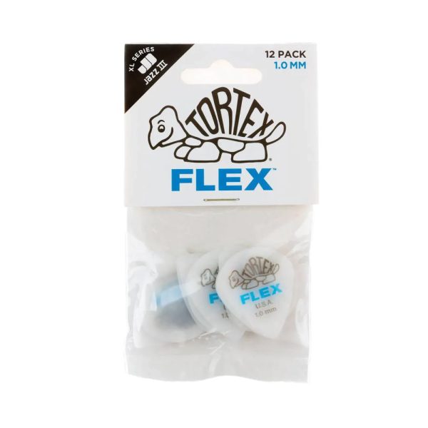 Dunlop Tortex Flex Jazz XL 1.0mm Blue - Player Pack