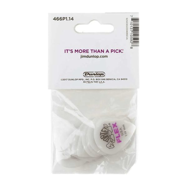 Dunlop Tortex Flex Jazz XL 1.14mm Purple - Player Pack - Image 2