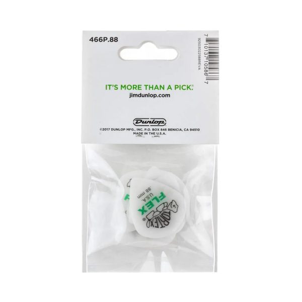 Dunlop Tortex Flex Jazz XL 0.88mm Green - Player Pack - Image 2