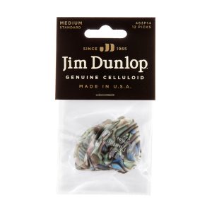 Dunlop Celluloid Classics Standard Abalone Medium - Player Pack