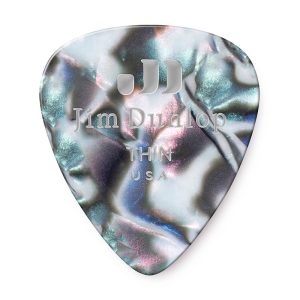 Dunlop Celluloid Classics Standard Abalone Thin