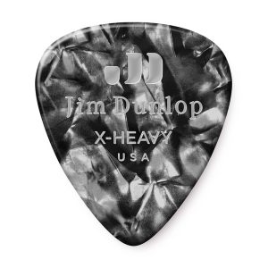 Dunlop Celluloid Classics Standard Black Pearl Extra Heavy