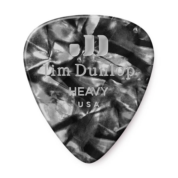 Dunlop Celluloid Classics Standard Black Pearl Heavy