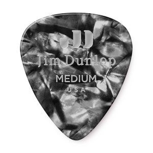 Dunlop Celluloid Classics Standard Black Pearl Medium