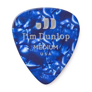 Dunlop Celluloid Classics Standard Blue Pearl Medium