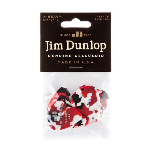 Dunlop Celluloid Classics Standard Confetti Extra Heavy - Player Pack