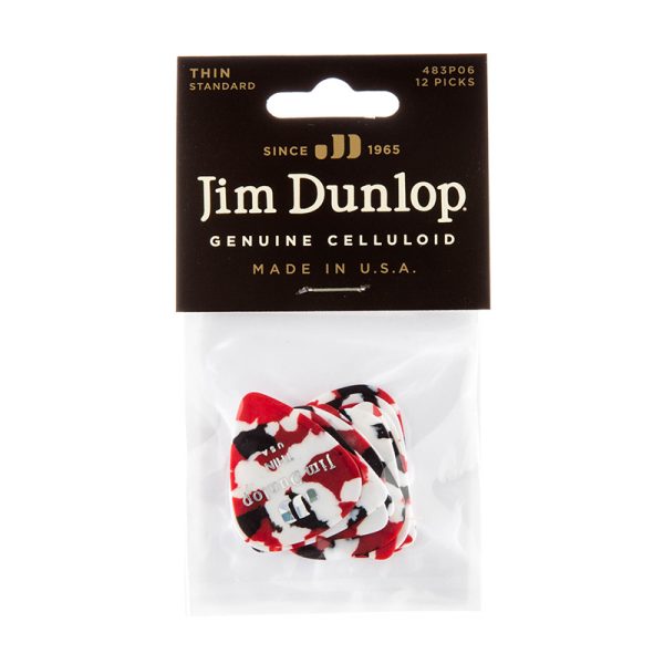 Dunlop Celluloid Classics Standard Confetti Thin - Player Pack