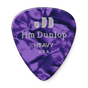 Dunlop Celluloid Classics Standard Purple Pearl Heavy