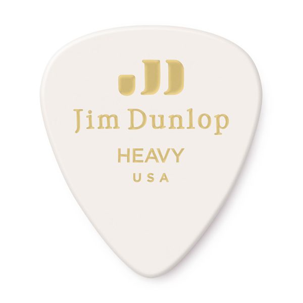Dunlop Celluloid Classics Standard White Heavy