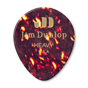 Dunlop Celluloid Tear Drop Shell Heavy