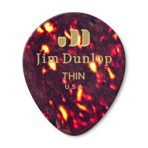 Dunlop Celluloid Tear Drop Shell Thin