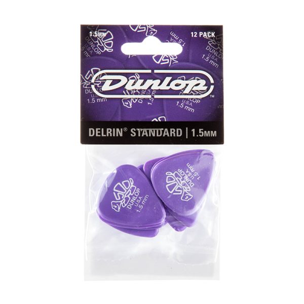 Dunlop Delrin 500 Standard 1.5mm - Player Pack